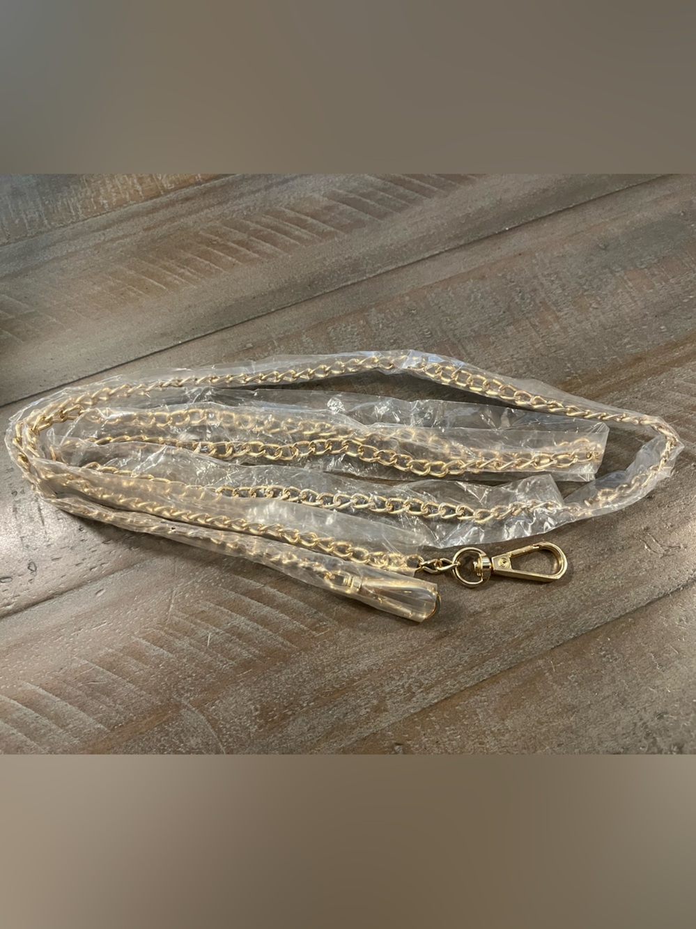 Gold Chain Bag Strap